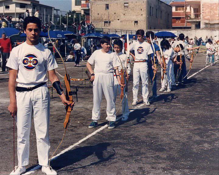 Arcieri Ferraioli Archery Giochi Gioventù 1988 Poggiomarino